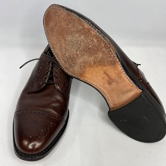 ALLEN EDMONDS Sanford Brown Sz 10 C - Picture 9 of 14